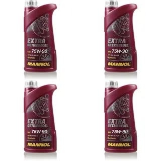QR-Parts Set 85463344 MN8103-1 4L Original MANNOL Extra Getriebeöl 75W-90 API GL 4/GL 5 LS