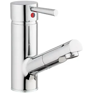 Schütte Cornwall Einhandmischer mit herausziehbarer Haarbrause chrom 20150