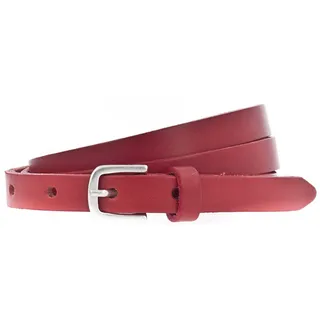 Vanzetti Ledergürtel Neon Booster rot W110