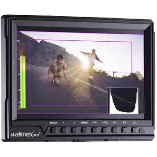 walimex pro Full HD Monitor Director III 7 Zoll Schwarz