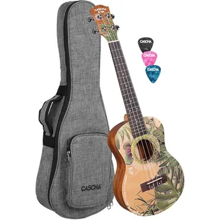 Cascha Tenor Ukulele Art Series Leafy