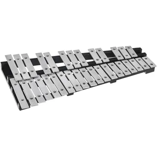 Vevor Glockenspiel-Xylophon-Set mit 32 Tönen, Schlaginstrument mit Schlägeln, Trommelstöcken und Tragetasche, professionelles Glockenspiel-Xylophon-Schlaginstrumentenset für Erwachsene und Schüler