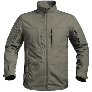 A10 Equipment Unisex Fighter-Serie Jacke, grün, Medium - M