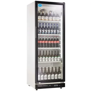 GGG - Flaschenkühlschrank, 347 Liter, schwarz, 620x635x1732 mm,