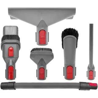 Neutop Zubehör für Staubsauger, Staubsaugerrohr Aufsatz-Set mit Verlängerungsschlauch, kompatibel mit Dyson V8 V7 V10 V11 SV10 SV11 V15 schnurlosen Staubsauger, Schnellverschluss-Zubehör (6-in-1)