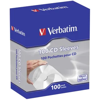Verbatim CD/DVD-Papierhüllen 100er-Pack
