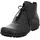 Herren Kong nachhaltige Lammfell Stiefelette 0010 SCHWARZ 46