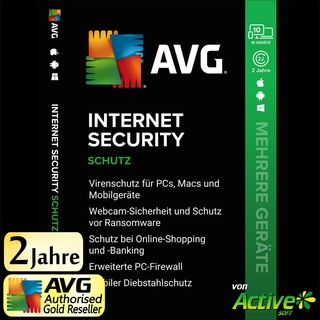 AVG Internet Security 2023 (10 Nutzer / 2 Jahre)