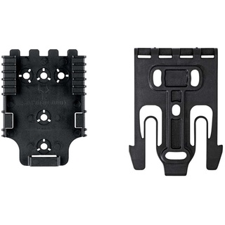 Safariland Schnellverschluss schaltschrankinternen Plattform Kit 1 männlich und 1 Weiblich Quick Release Kit schwarz