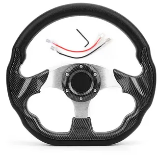 Universelles Carbonfaser-autolenkrad, 320 Mm, Renn- Und Driftlenkrad Mit Hupenknopf