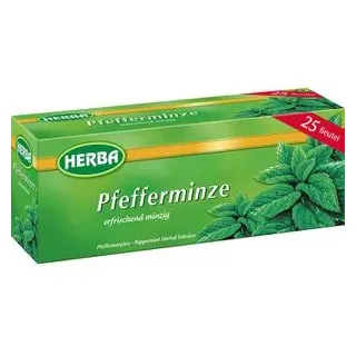 Herba Pfefferminze Teebeutel 25 St. 1,5 g