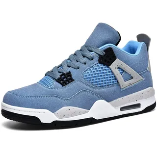 Herren Air 4 Retro High-top Basketballschuhe Damen Shoes Mode Sport Sneaker Studenten Anti-Rutsch Jungen Mädchen mit Luftpolster Sportschuhe - 40 EU