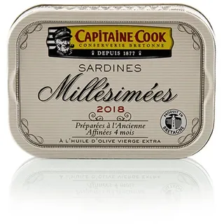 Capitaine Cook: Jahrgangssardine - Sardines Millésimées 2018