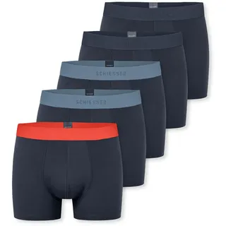 SCHIESSER Herren, 5% Pack Bio Baumwolle, Multipack-95/5 Organic Boxershorts