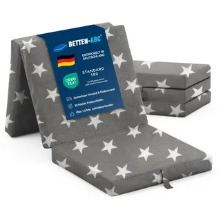 Betten-ABC Faltmatratze 90 x 200 x 9 cm H2 Baumwolle/Polyester