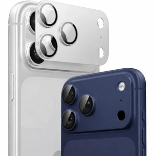 TORRAS für iPhone 17 Pro Kameraschutz [Nr.1 Militärtaugliche Bruchsicherheit] Kratzfest & HD-Klare Kamera schutz für iPhone 17 Pro,9H+ Härte & Einfache Montage,Silber