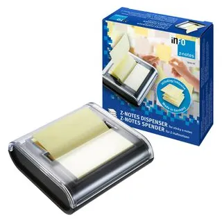 Info Haftnotizen Z-Notes 75 x 75mm selbstklebend, mit 50 Blatt
