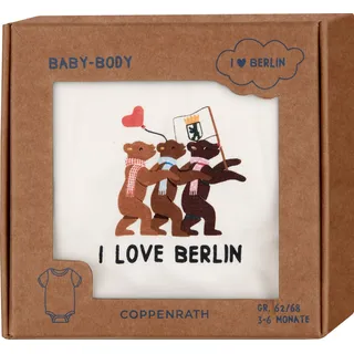 Coppenrath Verlag Baby-Body - I love Berlin, one size (Gr.62/68)