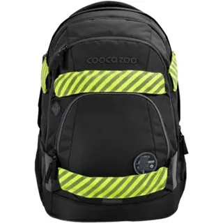 Coocazoo 211443 Neon Pull-Over-Set, Yellow Reflective, 4-tlg Rucksack-Zubehör-Set