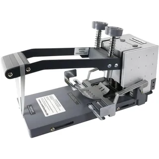 Ösenpresse Combilocher DUO N35, profi Ösgerät kombiniert aus Loch-und Ösenstanze mit einer Bindekapazität bis zu 150 Blätter inkl.Ösen-Set