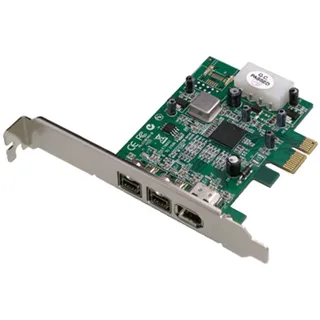 Dawicontrol DC-FW800 PCIe Hostadapter Kontrollerkarte