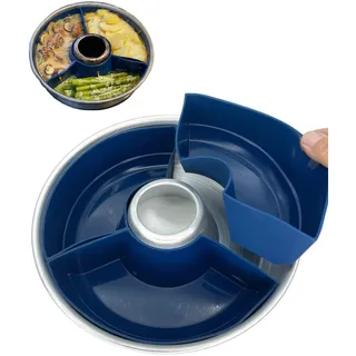 STYYL Silikonform 3-geteilt passend für Omnia® oder Roadbaker Backofen | Silikoneinsatz | Backform | Auflaufform | Kuchenform | Silikonbackform | für Omnia Sweden oder Roadbaker
