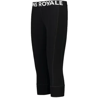 Mons Royale Cascade Merino Flex 200 3/4 Legging schwarz XL