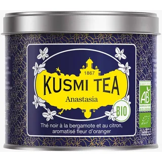 Kusmi Tea Anastasia Schwarzer Tee Bio | 100 g | Earl Grey Bergamotte