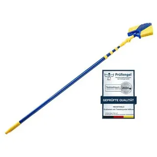 Neustanlo | Teleskop-Eckbesen | ausziehbar auf 4,0 Meter | effektives Spinnweben-Entfernen | ergonomisches Handling | robuste Verarbeitung