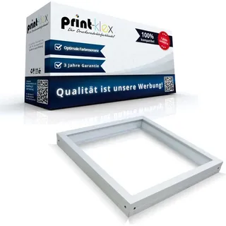 LED Panel Rahmen 60x60cm Anbaurahmen Aufputzrahmen Wandrahmen Weißer Rahmen - Office Plus Serie