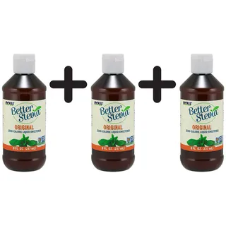 NOW Foods Better Stevia Liquid Extract, Organic - 237 ml.
