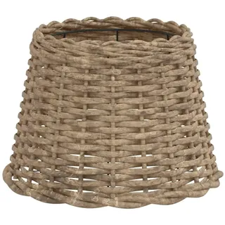 vidaXL Lampenschirm Braun Ø30x20 cm Korbweide