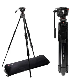 Manfrotto ONE Video Alu Kit mit 500X Fluidkopf