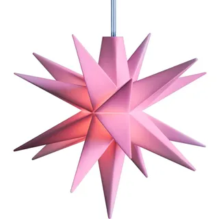 Sterntaler Weihnachtsstern 8 cm rosa