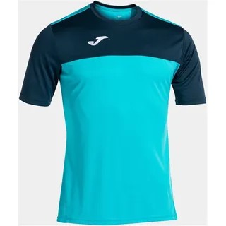 Joma Winner Trikot 013 - türkis fluor/marineblau L