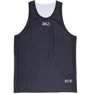 K1X Reversible Practice Basketball Jersey mk2, Kleidergröße: XL, Farbe: Schwarz / Weiß