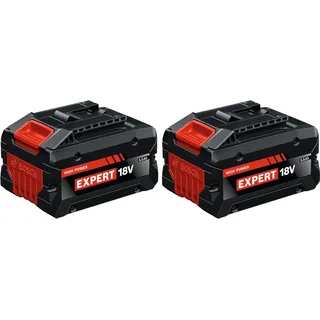 Bosch 2x EXBA 18V-55 EXPERT Akku 18 V 5,5 Ah Li-Ion AMPShare ( 2x 1600A036Z6 )