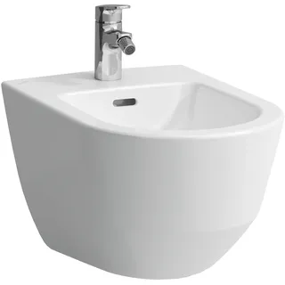 Laufen PRO Wand-Bidet, 1 Hahnloch, ohne seitliches Loch für Wasseranschluss, H8309527163021, Farbe: Schwarz Matt
