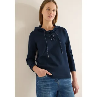 Cecil Hoodie blau XL