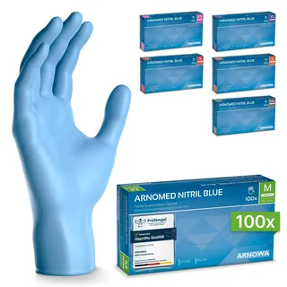 ARNOWA GmbH ARNOMED Nitrilhandschuh BLUE - Größe M 100 st