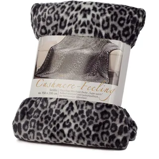 150 x 200 cm schneeleopard