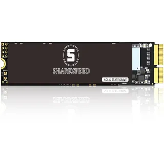 S SHARKSPEED SSD 1TB NVMe M.2 PCIe Gen3.0x4 Festplatte Intern Upgrade für MacBook Air A1465 A1466(2013-2015,2017), MacBook Pro A1502 A1398(Retina 2013-2015), iMac A1418 A1419(2013-2017), Mac Pro A1481