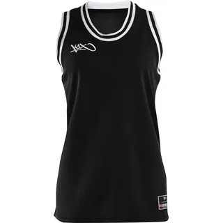 K1X Ladies Double X | Damen Basketball Jersey / Trikot, Farbe: Schwarz, Kleidergröße: 2XL