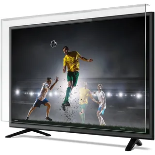 Notvex 32 Zoll Fernseher Schutz/ 100% Displayschutz garantiert/TV Bildschirmschutz/Schutzglas/Keine Kratzer/passend für alle Modelle (32Zoll -75Zoll verfügbar)