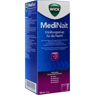 WICK MediNait Erkältungssirup für die Nacht 180 ml