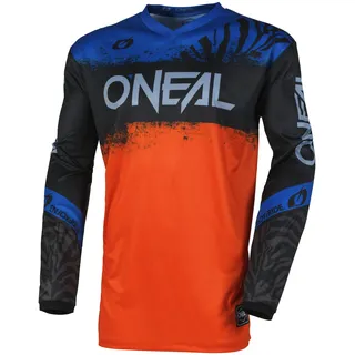 O'Neal Oneal Element Shocker Langarm-trikot - Black / Orange - S