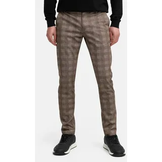 Jeff Anzughose Herren JFLeo Anzug Hose Herrenhose in 3 Farben erhältlich, kariert grau 34/32