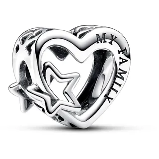 Pandora Familie Herz & Stern Silber 792829C00
