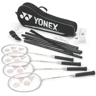 Yonex Badminton-Set schwarz/weiß