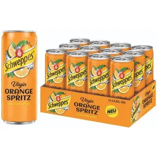 Schweppes Virgin Orange Spritz Alkoholfrei 12x0.33l Ds.Einweg Pfand